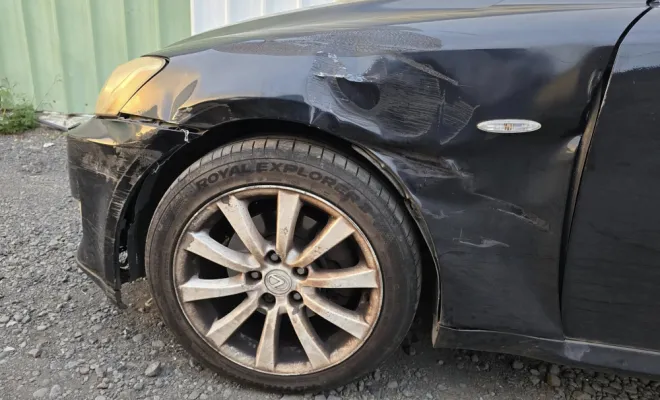 réparation aile avant 