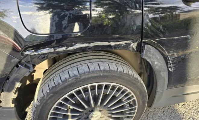 Beauté sous haute tension avant notre intervention sur aile