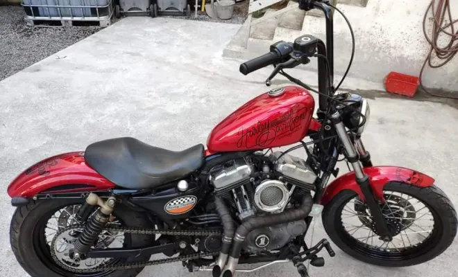 Restauration moto Harley Davidson