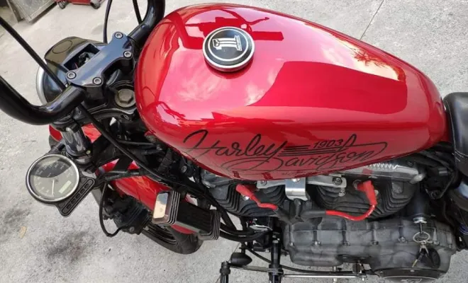 Une renaissance d'une légende sur deux roues à Cambaie chez AER Peinture