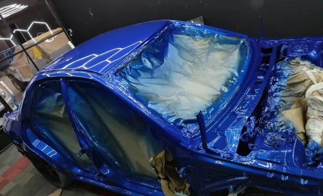 Restauration Subaru Impreza à Saint-Paul 97460 AER Peinture